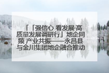 「强信心 看发展·高质量发展调研行」地企同频 产业共振——永昌县与金川集团地企融合推动重大项目建设