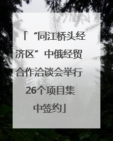 “同江桥头经济区”中俄经贸合作洽谈会举行 26个项目集中签约