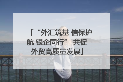 “外汇筑基 信保护航 银企同行” 共促外贸高质量发展