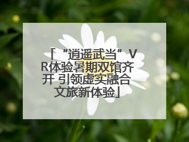 “逍遥武当”VR体验暑期双馆齐开 引领虚实融合文旅新体验