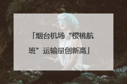 烟台机场“樱桃航班”运输量创新高