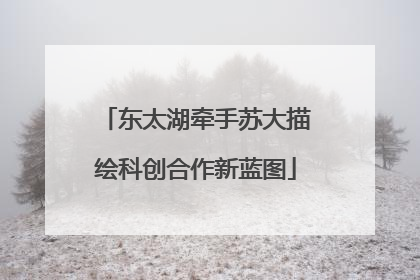 东太湖牵手苏大描绘科创合作新蓝图