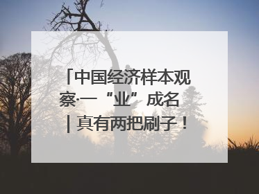 中国经济样本观察·一“业”成名｜真有两把刷子！“刷”出30亿级“颜值经济”