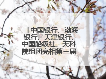 中国银行、渤海银行、天津银行、中国船级社、天科院组团亮相第三届天津国际航运展 输出航运服务“中国方案”