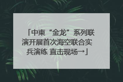 中柬“金龙”系列联演开展首次海空联合实兵演练 直击现场→