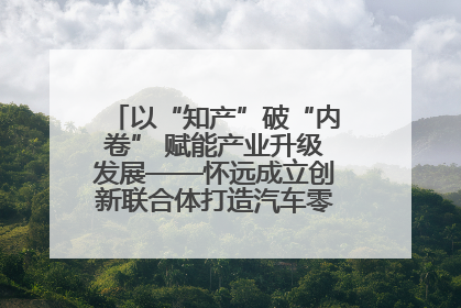 以“知产”破“内卷” 赋能产业升级发展——怀远成立创新联合体打造汽车零部件产业新高地