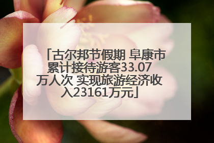 古尔邦节假期 阜康市累计接待游客33.07万人次 实现旅游经济收入23161万元
