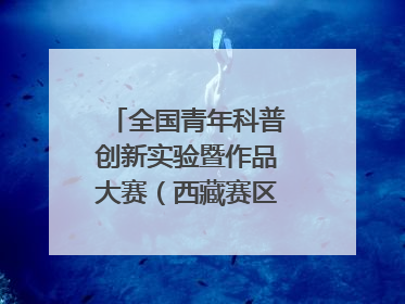 全国青年科普创新实验暨作品大赛（西藏赛区）复赛关注智慧环保等主题