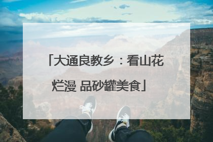 大通良教乡：看山花烂漫 品砂罐美食