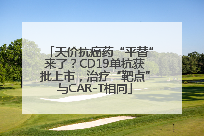 天价抗癌药“平替”来了？CD19单抗获批上市，治疗“靶点”与CAR-T相同