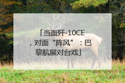 当面歼-10CE，对面“阵风”：巴黎航展对台戏