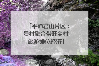 平潭君山片区：景村融合带旺乡村旅游摊位经济