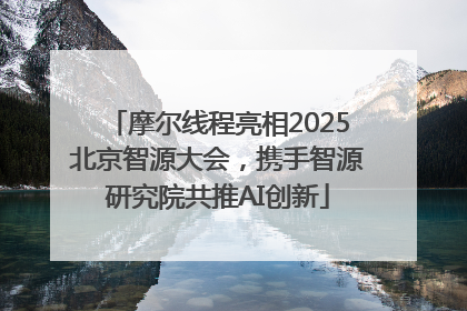 摩尔线程亮相2025北京智源大会，携手智源研究院共推AI创新
