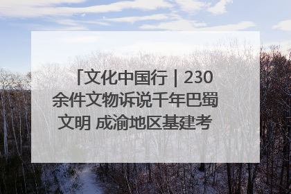 文化中国行｜230余件文物诉说千年巴蜀文明 成渝地区基建考古成果展开展