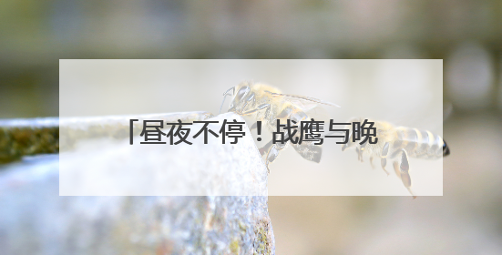 昼夜不停！战鹰与晚霞同框氛围感拉满