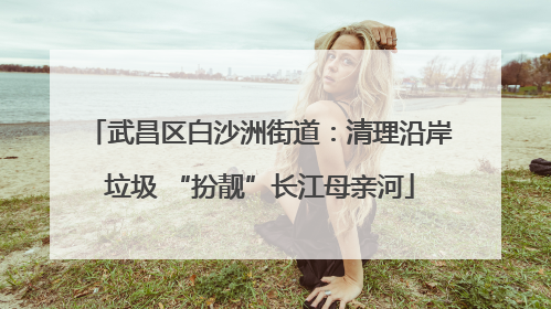 武昌区白沙洲街道：清理沿岸垃圾 “扮靓”长江母亲河