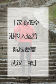 汉商低空港投入运营 航线覆盖武汉三镇