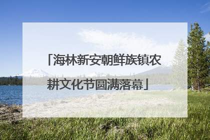 海林新安朝鲜族镇农耕文化节圆满落幕