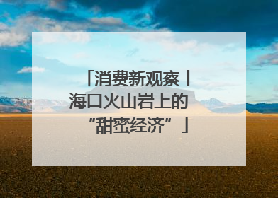 消费新观察丨海口火山岩上的“甜蜜经济”