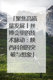 聚焦高质量发展丨丝博会里的技术脉动：陕西科创的突破与想象