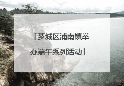 芗城区浦南镇举办端午系列活动