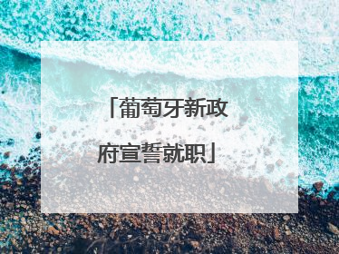 葡萄牙新政府宣誓就职