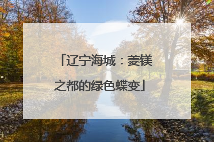 辽宁海城：菱镁之都的绿色蝶变