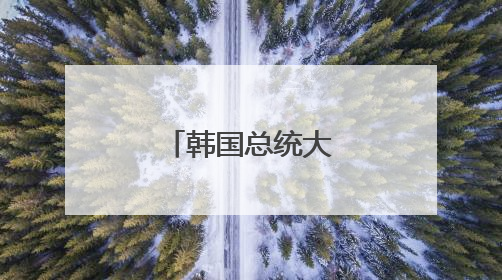 韩国总统大选即将举行