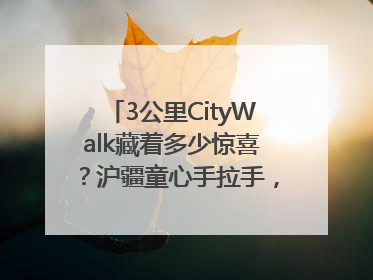 3公里CityWalk藏着多少惊喜？沪疆童心手拉手，“益起走”