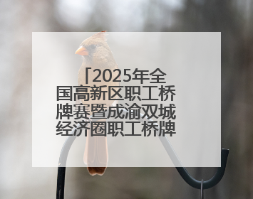 2025年全国高新区职工桥牌赛暨成渝双城经济圈职工桥牌公开赛开幕