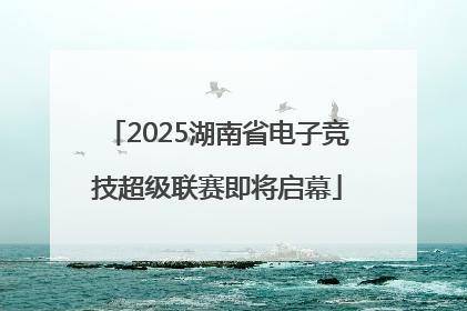 2025湖南省电子竞技超级联赛即将启幕